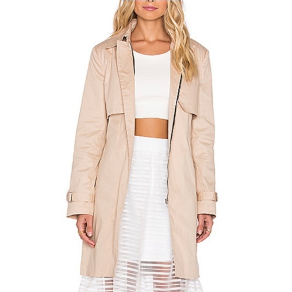 Tiger Mist Trench Coat